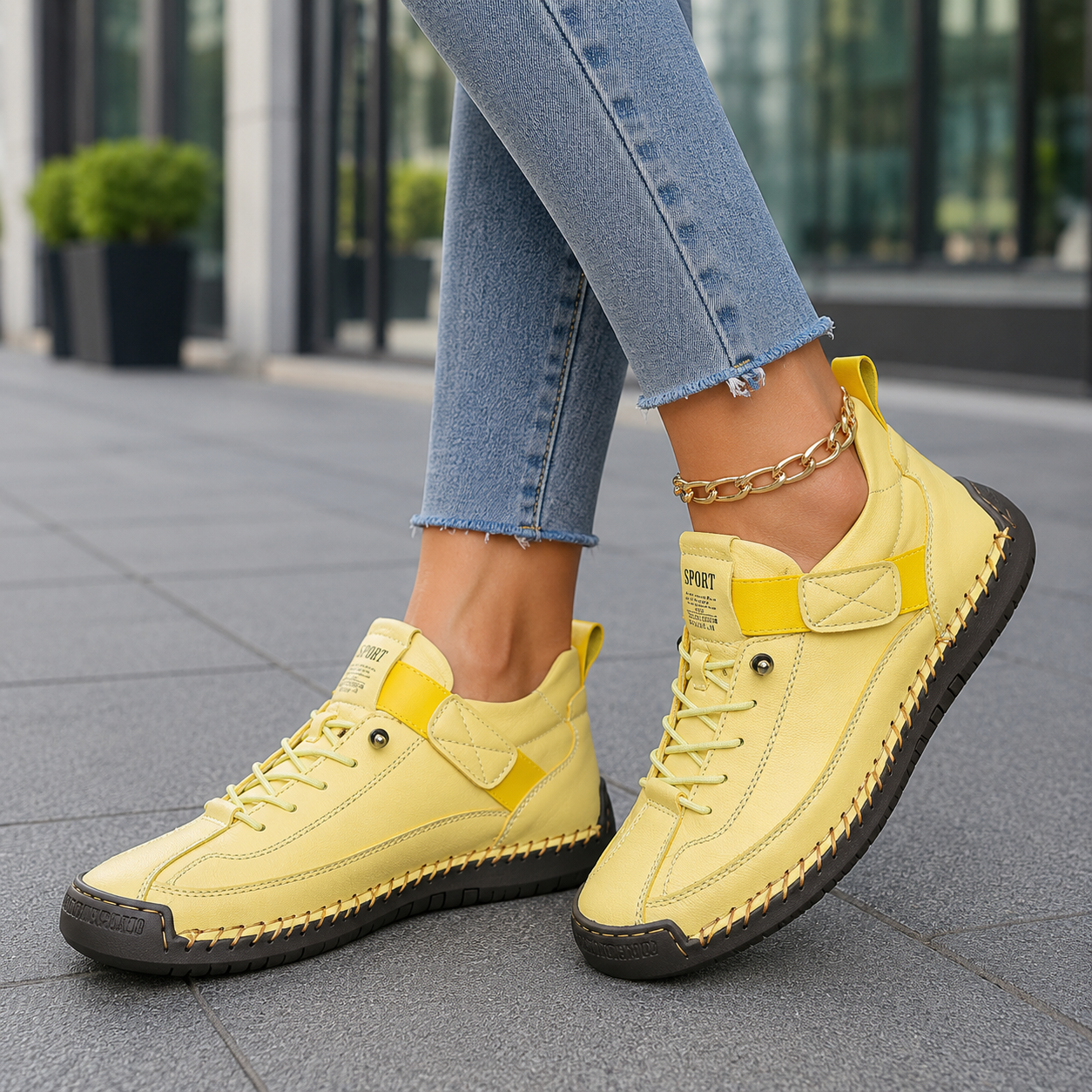 Lightweight Slip On Sneakers