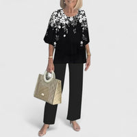 Elegant Women's Loungewear Two-Piece Set for Effortless Style & Comfort 12