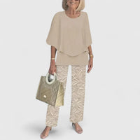 Elegant Women's Loungewear Two-Piece Set for Effortless Style & Comfort 5