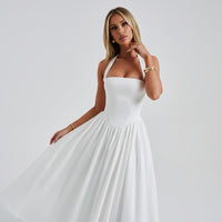 Emma | Elegant Halter Midi Dress for Wedding Guests and Formal Events 5
