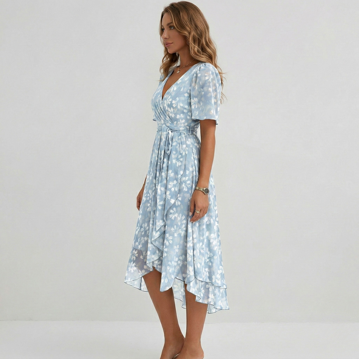 Elegant Floral Dress
