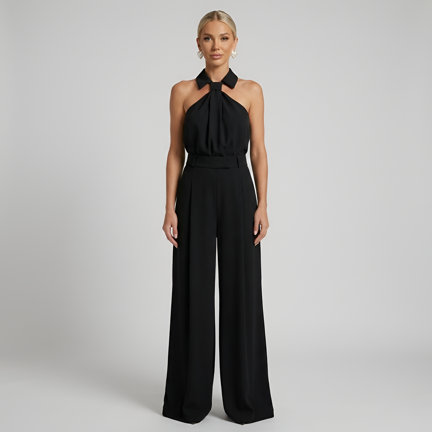 Elegant Palazzo Jumpsuit Women's