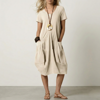 Relaxed Midi Dress Women's