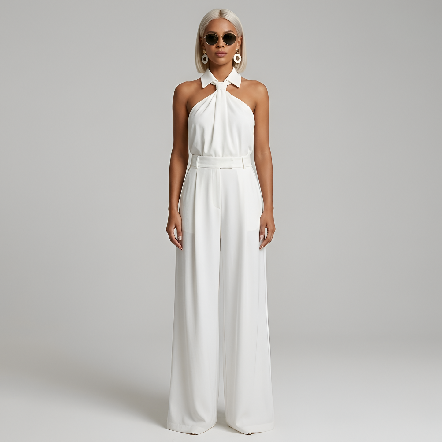 Elegant Palazzo Jumpsuit Women's