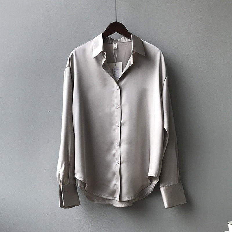 Elegant Vintage Blouse Women's