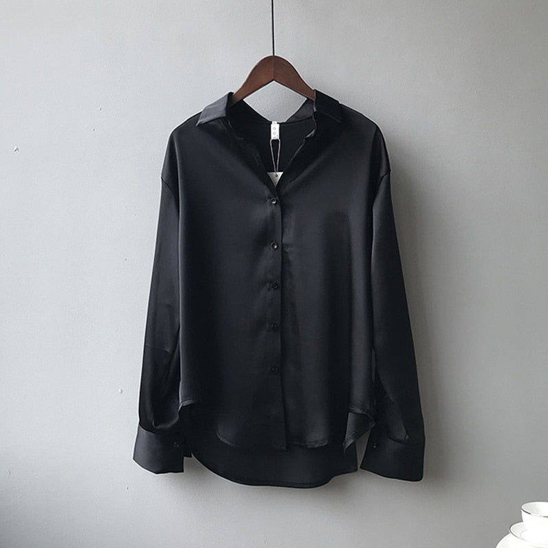 Elegant Vintage Blouse Women's