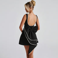 Grace | Structured Mini Cocktail Dress for Elegant Wedding Guest Style 4