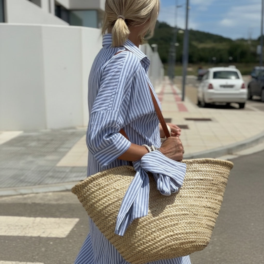 Harper | Timeless Striped Summer Dress in Lightweight Fabric for Effortless Style 4