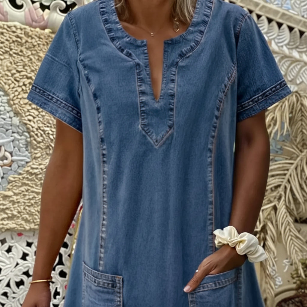 Megan | Effortless Summer Dress with Pockets for Casual Comfort 3