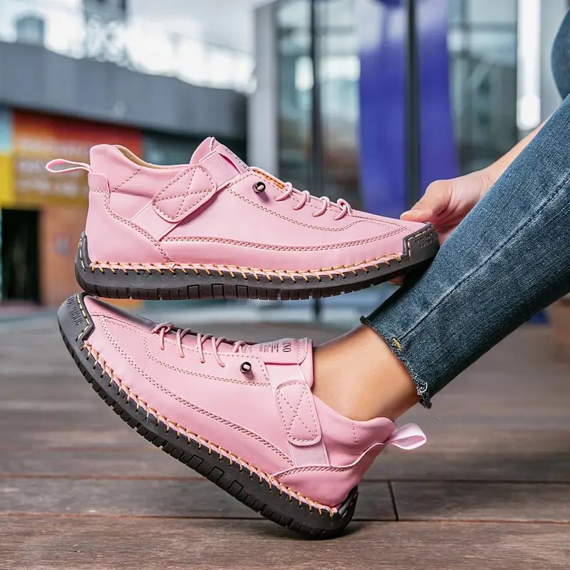 Orthopedic Leather Walking Sneakers