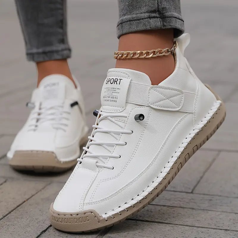 Orthopedic Leather Walking Sneakers