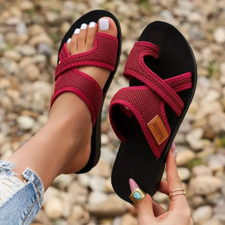 Natalie | Stylish Orthopedic Cross Strap Sandals for Summer Comfort 2