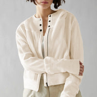 Relaxed Knit Hoodie