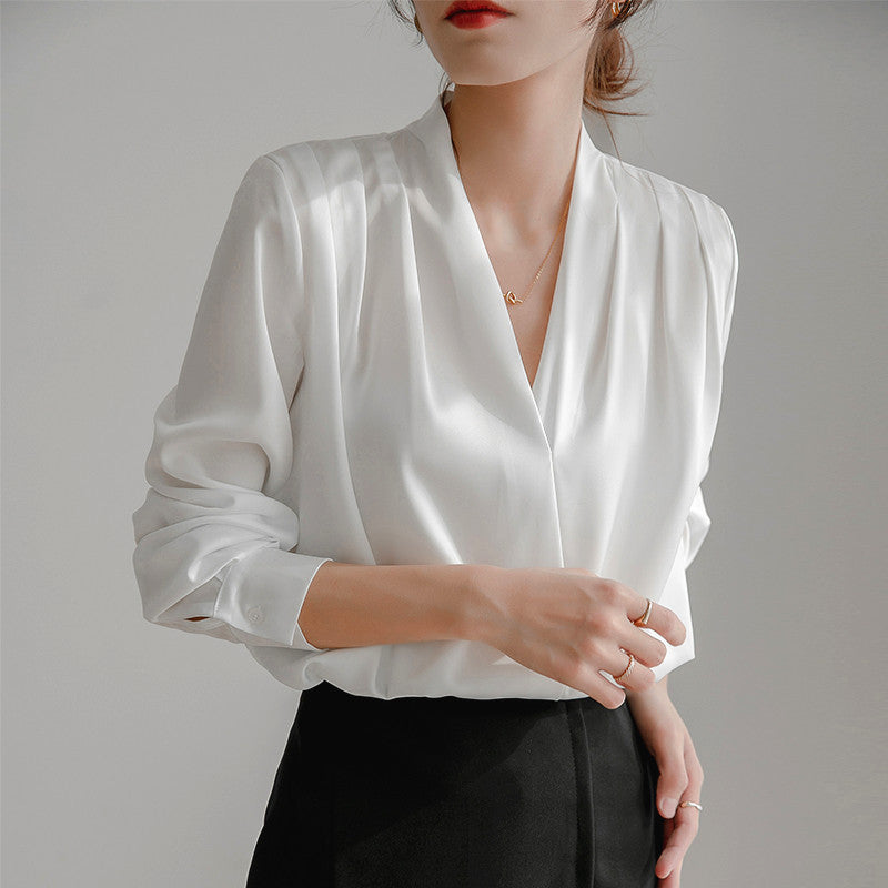 Elegant Satin Blouse