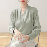 Elegant Satin Blouse