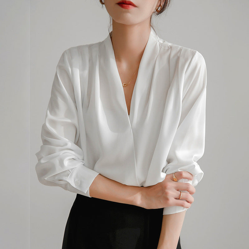 Elegant Satin Blouse