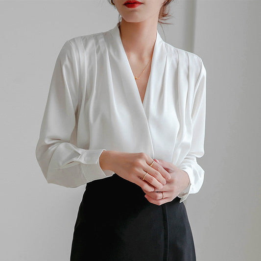 Elegant Satin Blouse