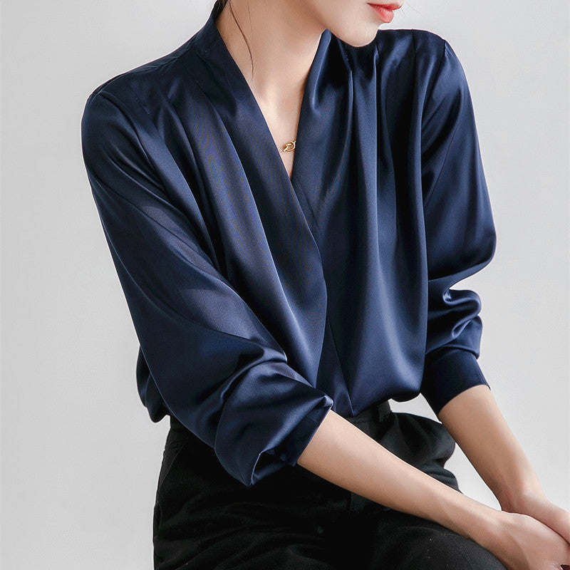 Elegant Satin Blouse