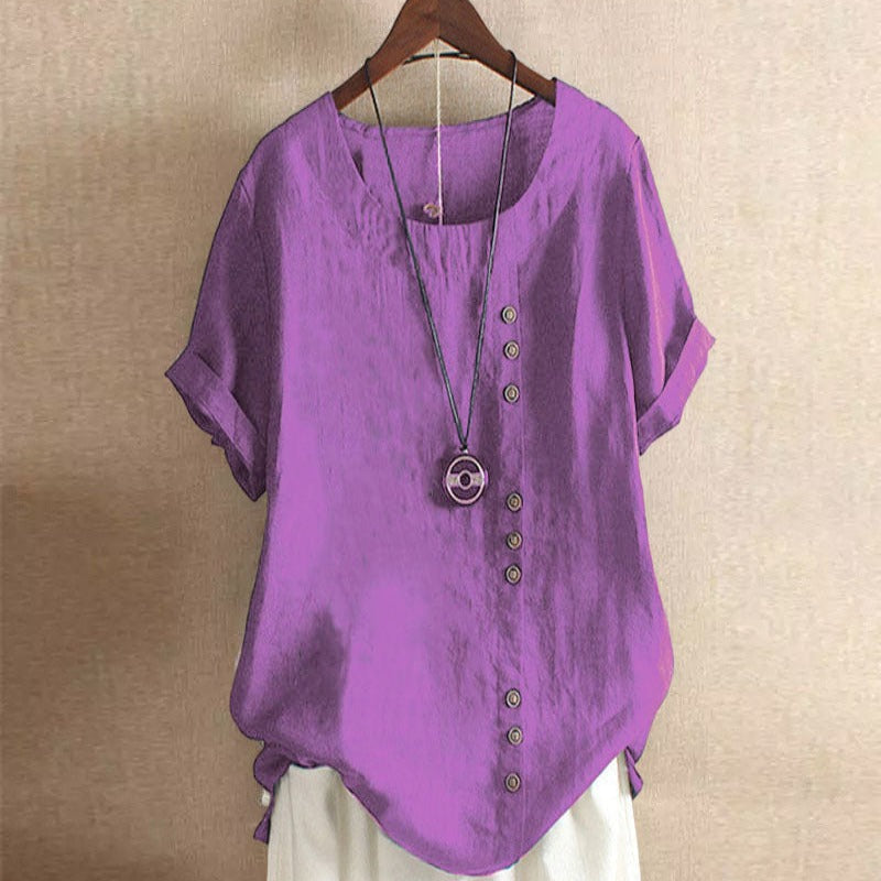 Chic Summer Blouse Women's