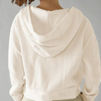 Relaxed Knit Hoodie