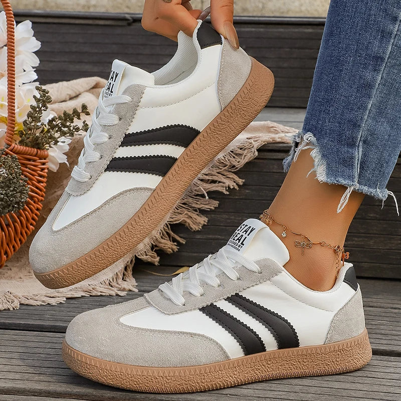 Retro Platform Casual Sneakers