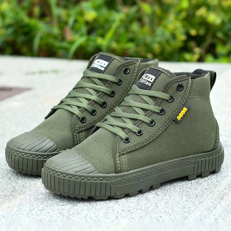 Outdoor Canvas Work Sneakers