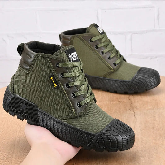 Outdoor Canvas Work Sneakers