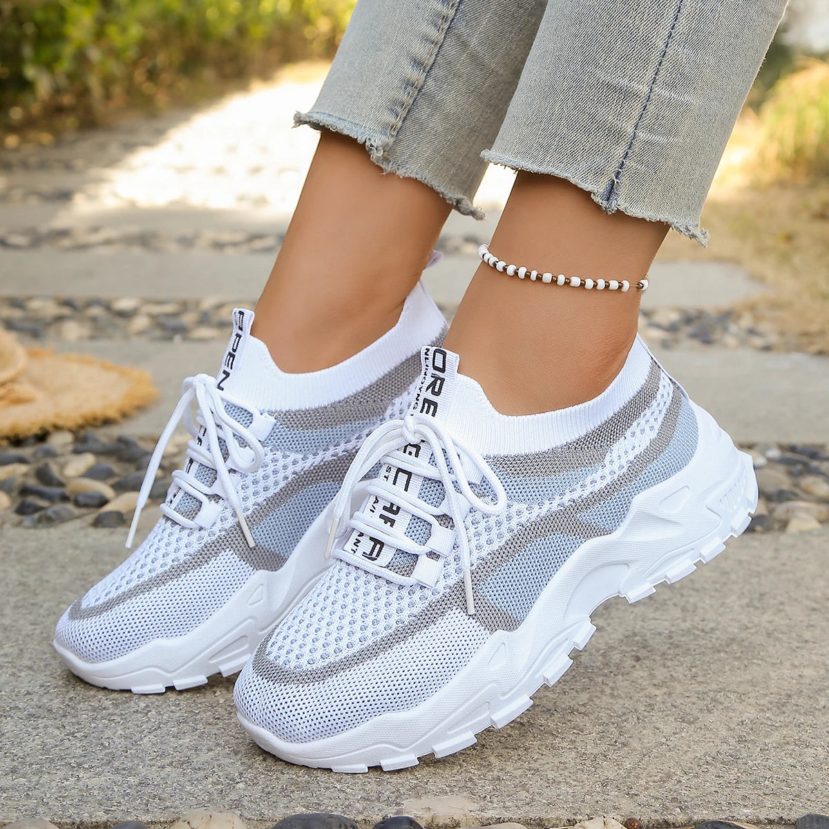 Breathable Lightweight Casual Sports Shoes