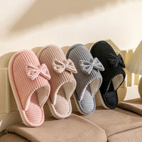 Bow Detail Indoor Slippers