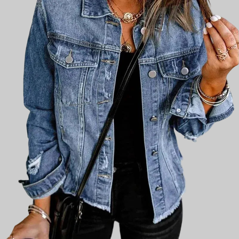 Vintage Wash Denim Jacket