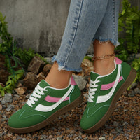 Comfortable Lace Up Casual Sneakers