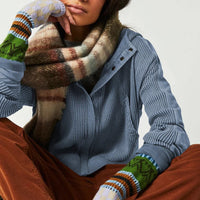 Relaxed Knit Hoodie