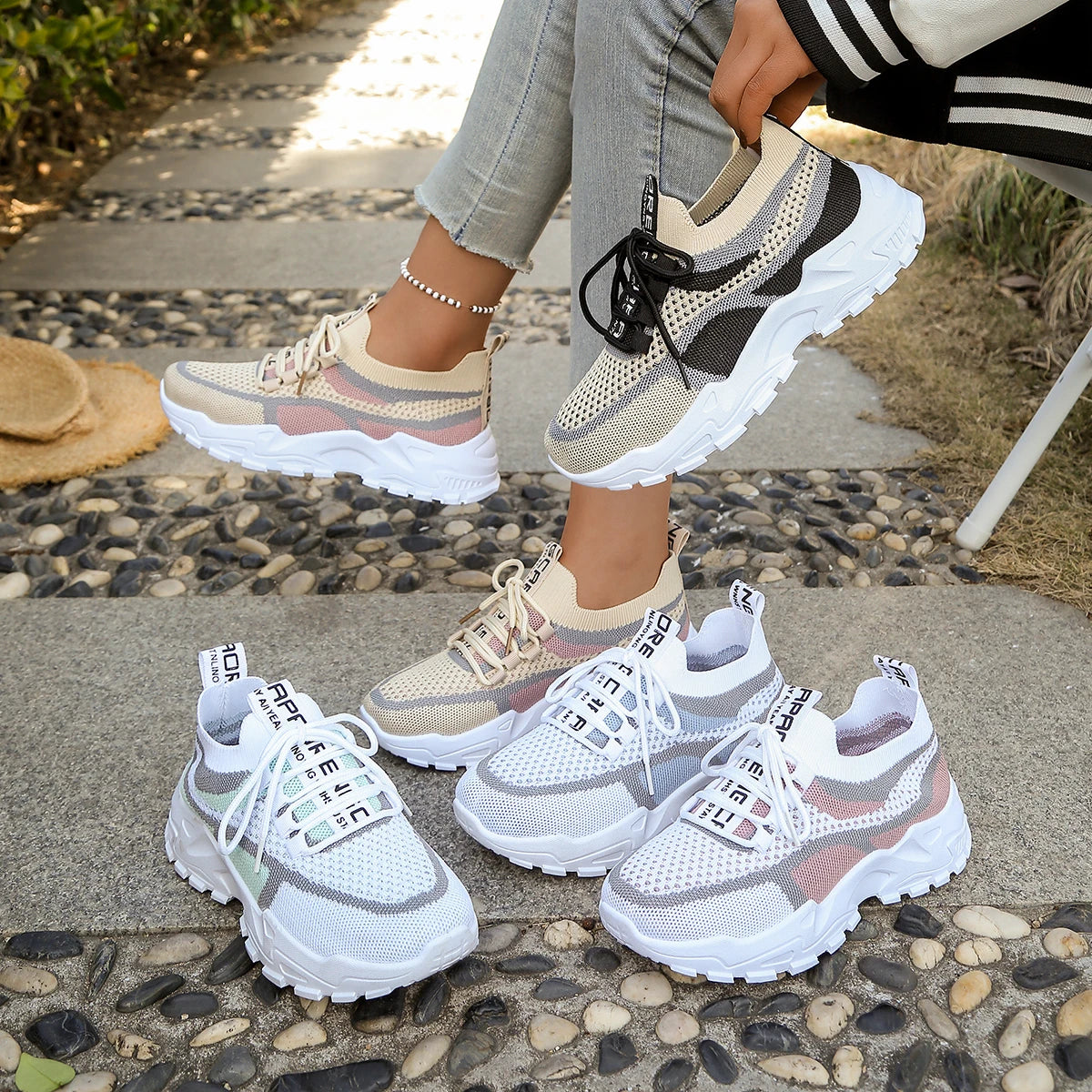 Breathable Lightweight Casual Sports Shoes