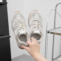 Retro Genuine Leather Training Sneakers