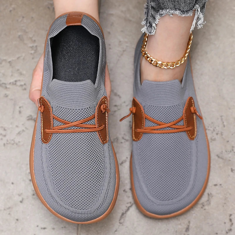 Wide Fit Mesh Barefoot Sneakers