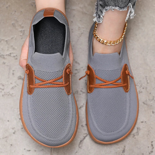 Wide Fit Mesh Barefoot Sneakers
