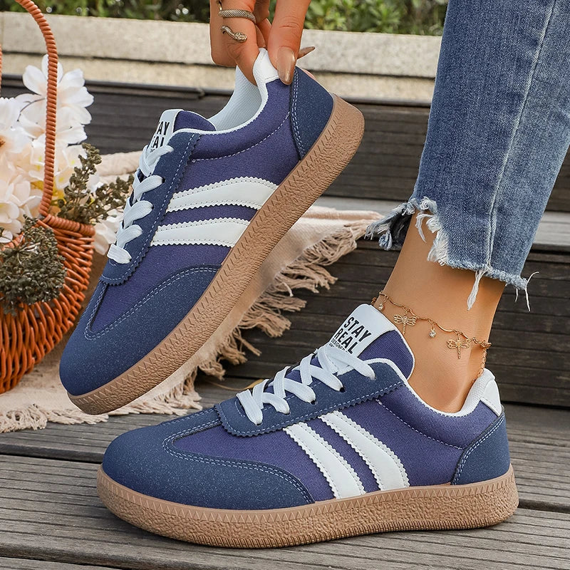 Retro Platform Casual Sneakers