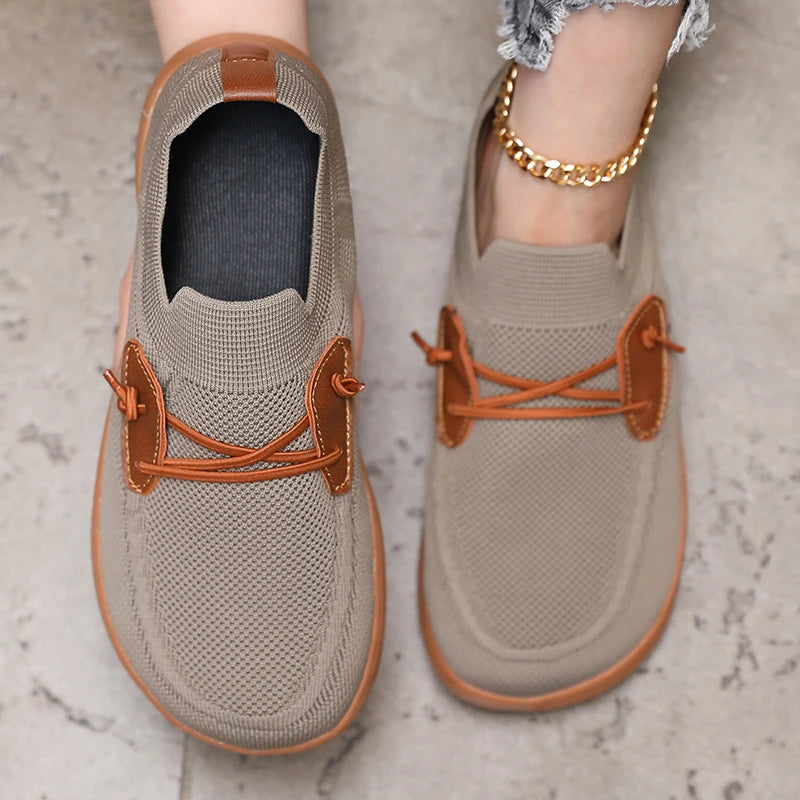 Wide Fit Mesh Barefoot Sneakers