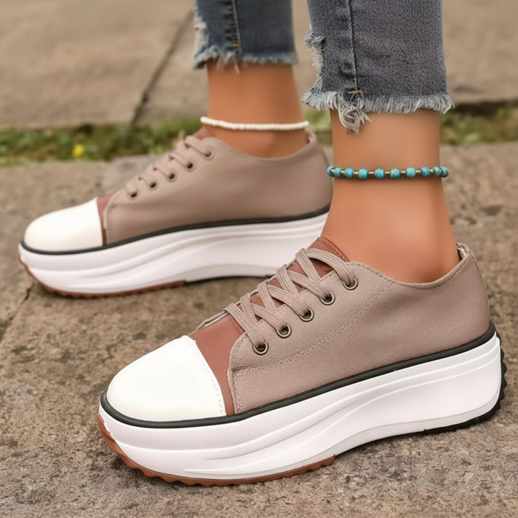 Supportive Platform Walking Shoes