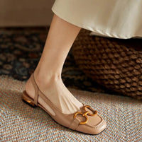 Orthopedic Slingback Buckle Sandals