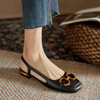 Orthopedic Slingback Buckle Sandals