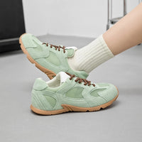 Retro Genuine Leather Training Sneakers