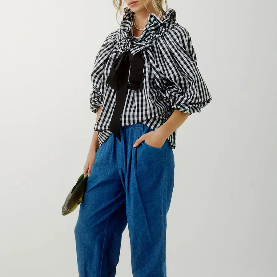 Elegant Cotton Blouse