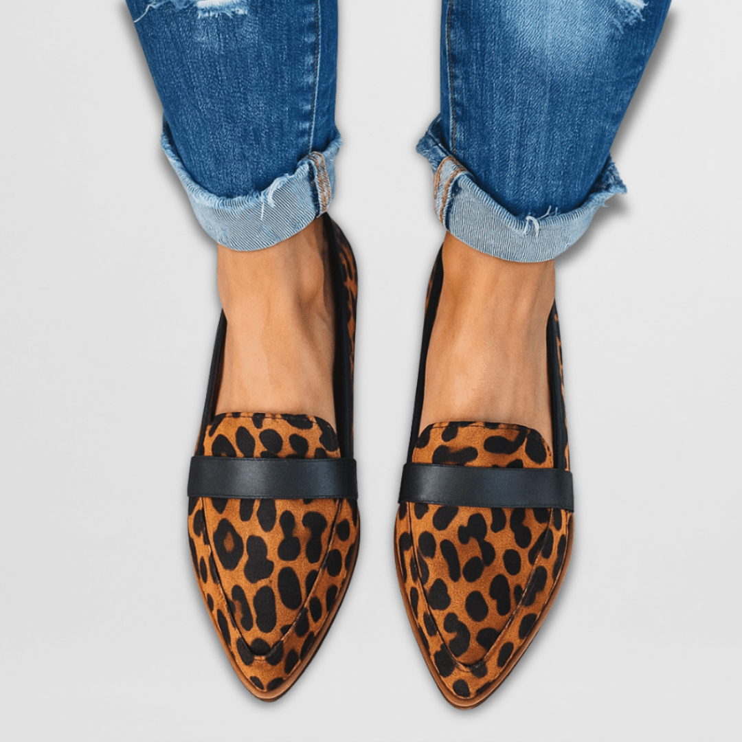 Soft Suede Penny Loafers for Women - Stylish Black Loafers with Orthopedic Comfort 3