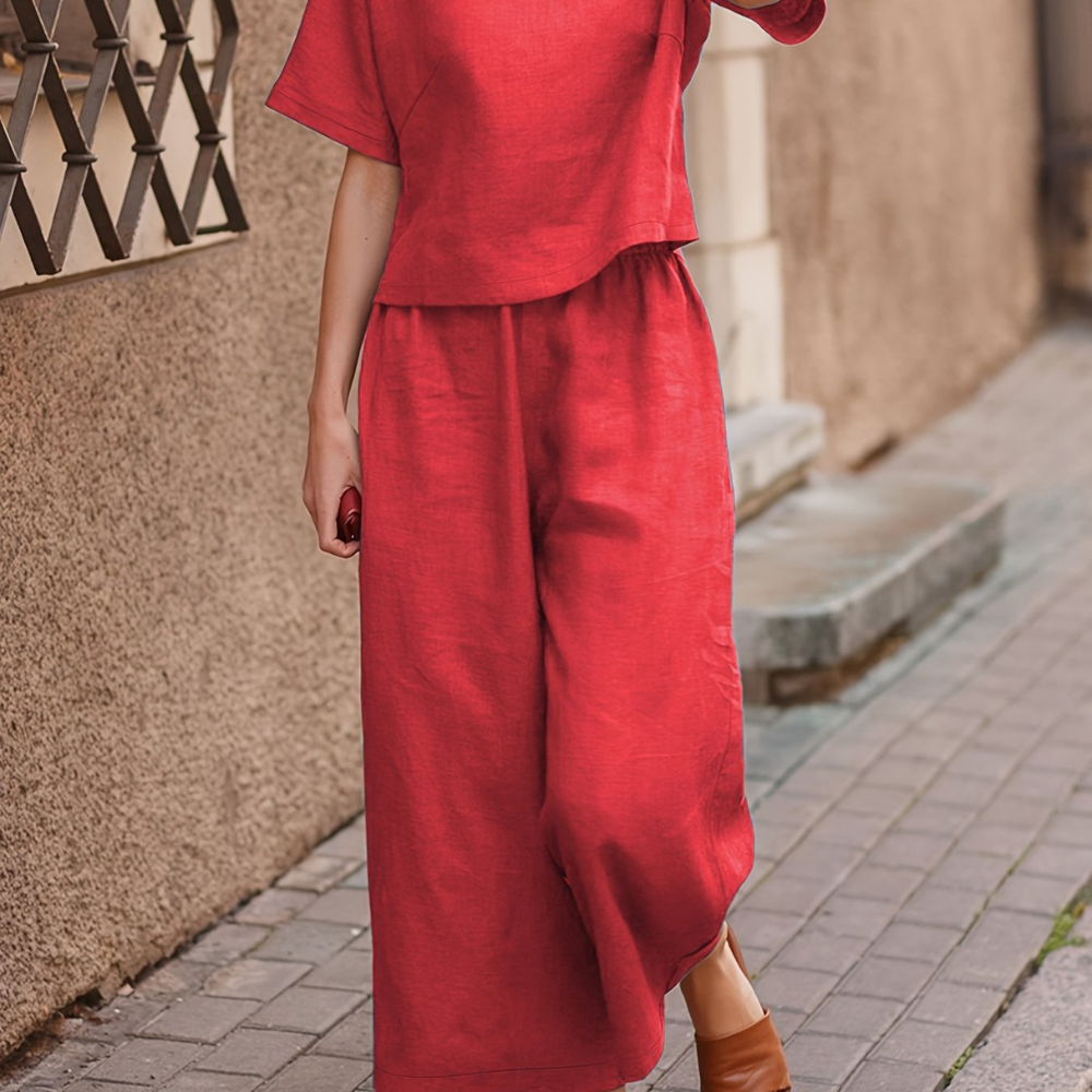 Elegant Casual Shirt Set