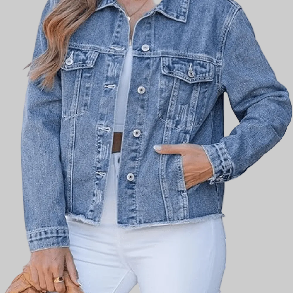 Vintage Wash Denim Jacket