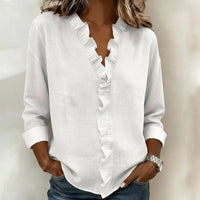 Effortless Ruffle Blouse