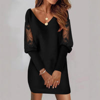 Sleek Mesh Mini Dress