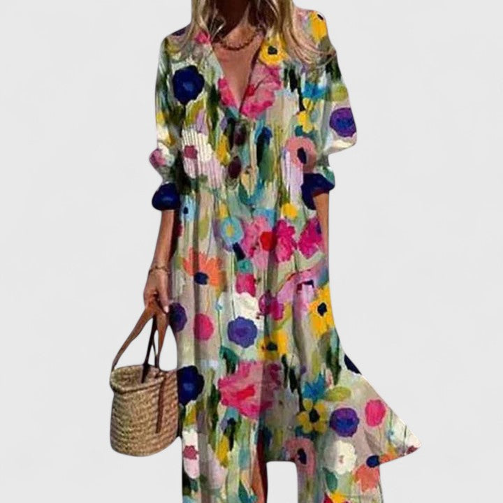 Vibrant Boho Summer Dress for Effortless Style and Comfort 2