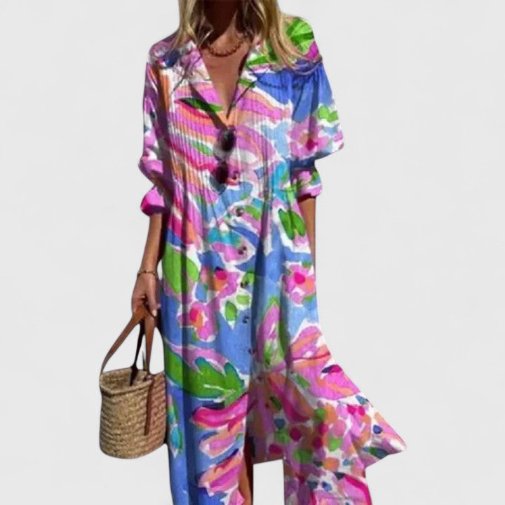 Vibrant Boho Summer Dress for Effortless Style and Comfort 4